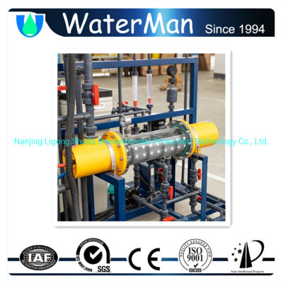 Electrolytic Dilute Seawater Sodium Hypochlorite Generator 200L/H Naclo