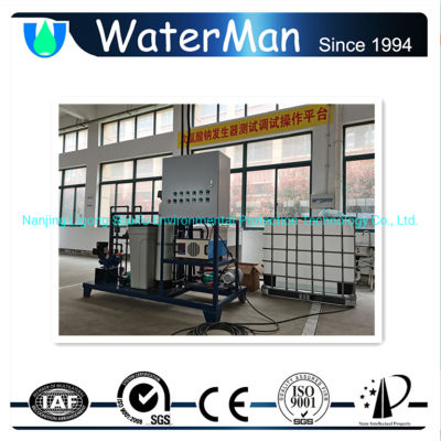 Electrolytic Dilute Seawater Sodium Hypochlorite Generator 100L/H Naclo