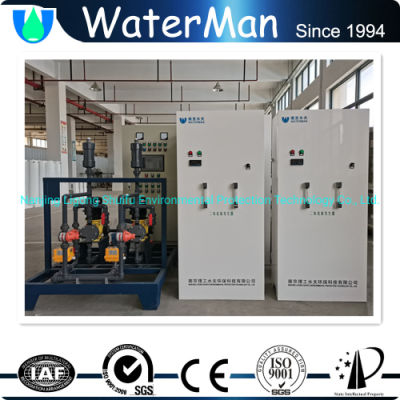 Water Treatment Disinfection Clo2 Chlorine Dioxide Generator PLC Control 5000g/H